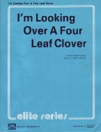Im Looking Over A Four Leaf Clover Sheet Music Songbook