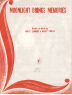 Moonlight Brings Memories Sheet Music Songbook