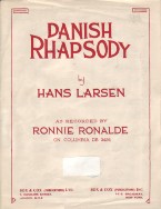 Danish Rhapsody - Larsen Sheet Music Songbook