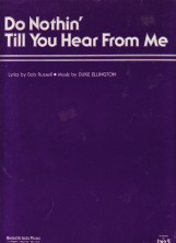 Do Nothin Till You Hear From Me - Ellington Sheet Music Songbook
