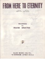 From Here To Eternity - Pvg Sheet Music Songbook