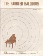 Haunted Ballroom Adamo/feldman Piano Solo Sheet Music Songbook