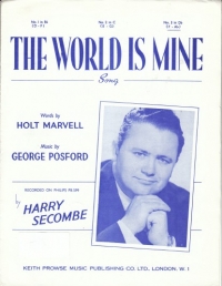 World Is Mine Posford Key Db Sheet Music Songbook