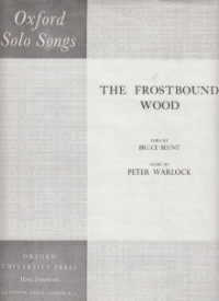 Frostbound Wood Peter Warlock Sheet Music Songbook