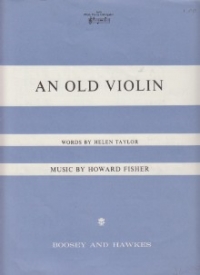 An Old Violin Fisher With Violin Obligato Sheet Music Songbook
